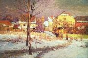 Theodore Clement Steele Tinker Place 1891 Sweden oil painting artist